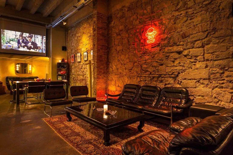 Barcelona Private Cannabis Social Club Lounge