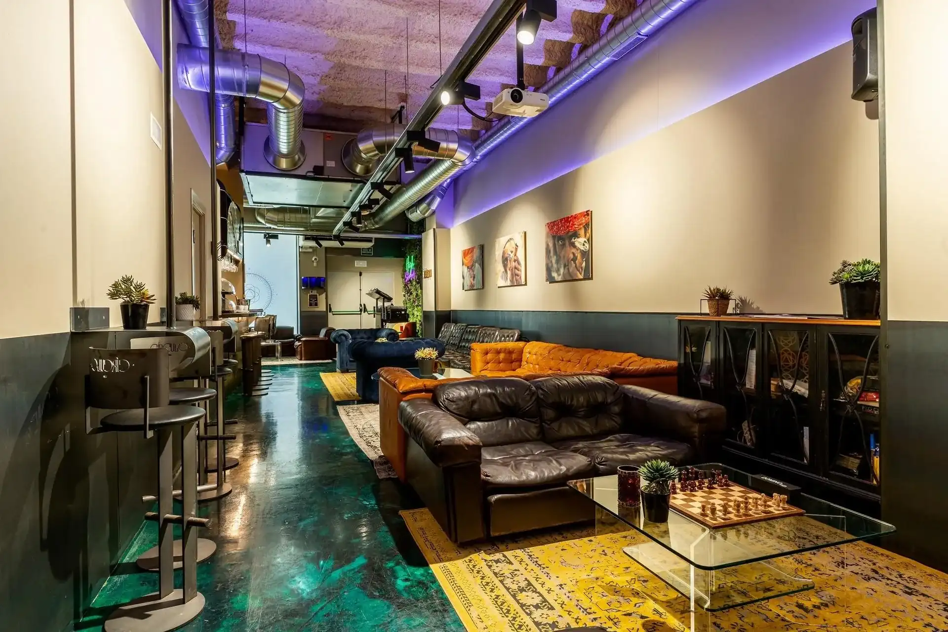 Private Velvet Listening Room